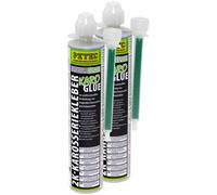 PETEC 2x 195 ML 2K Colla Carrozzeria Karrosie Adhesivo Karo Cartuccia 98195