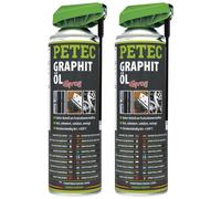 Petec 2x Graphitöl Grafite Spray 500ml