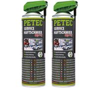 Petec 2X Spray Adesivo Trasparente 500Ml