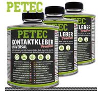Petec 3x 350ml Colla Spray Universale Pinseldose Montaggio Riparazione Casa Boot