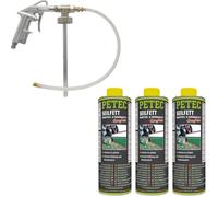 Petec 3X Grasso Per Cavi Saugdose 1L + Pistola UBS