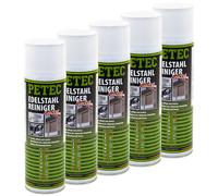 PETEC 70260 Pulita Pulizia Spray Pulizia Alluminio Rame 5x 500ml