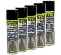 PETEC 73150 Unterbodenschutz Bitume Nero Spray 500 ml Protezione Durevole