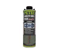 Petec 73420 Multi UBS WAX Protezione Sottoscocca Conservazione Nera 1000ml