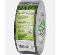 PETEC 87350 Nastro Adesivo Universale Gaffer Nero 50M X 48Mm
