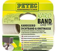 Sigillante PETEC 87530 Karo-Band Karosseriedichtband Buthyl Piatto Bianco