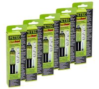 PETEC Adhesivo Adesivo 5x 24 ML 2k Plastbond Nero 98325 Incollaggio Plastica