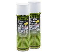 PETEC Citrusreiniger Spray 2x 500 ML Detergente Intensiv Pulizia 72950