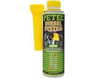 PETEC Detergente per sistemi Diesel per sciogliere Sporco e resine e Pulire Il Sistema di Alimentazione per Motori Diesel, 300 ml