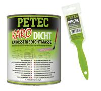 Petec Karo-Dicht Massa Per Carrozzeria Con Pennello 1L + Pennello