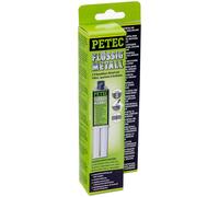 Petec 2x 25ml Liquido Doppelspritze Carta Sb 2-K Epoxidharz-Metall Ceramica