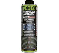 Petec 1000ml Pietre & Protezione Sottoscocca Nero Presa Depressione Ruggine Auto