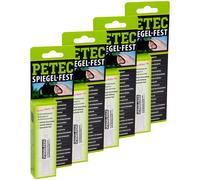 PETEC Set Di Colla Per Specchi 93800 SPECCHIO FERMO Set Da 4 Pezzi A 1G