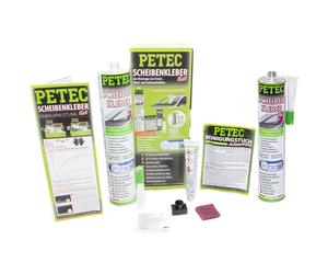 PETEC Sigillante Parabrezza Set Incl. 2 X 310 ML Scheiben-Kleber Cartuccia