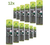 Petec Spray Grasso Per Cavi 12x Grasso Catena Grasso Ingranaggi 500ml