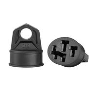 Petellow Protezione da contatto per batteria Bosch E-Bike I Set da 2 pezzi I Ebike Batteria Protezione da contatto I Cavo di ricarica Pin Copertura contro pioggia, sporco e sporco B2