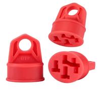 Petellow Protezione da contatto per batteria Bosch E-Bike I Set da 2 pezzi I Ebike Batteria Protezione da contatto I Cavo di ricarica Pin Copertura contro pioggia, sporco e sporco R3