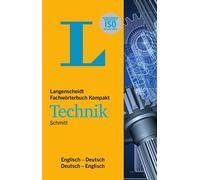 Peter A. Schmit Langenscheidt Fachwörterbuch Kompakt Technik Englisc (Tascabile)