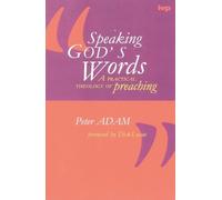 Peter Adam Speaking God's words (Tascabile)