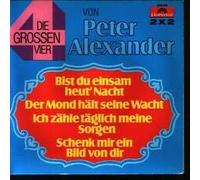 Peter Alexander - Alexander, Peter / Die vier grossen Hits von Peter Alexander Folge 2 / 1971 / Bildhülle / Polydor # 2136 069 und 2136 070 / 2136069 / 2136070 / Deutsche Pressung / 7" Vinyl Doppel-Single-Schallplatte / Die Kirschen in Nachbarsgarten / Salzburger Nockerln / Melodien zum Verlieben / Verliebte muß man gar nicht erst in Stimmung bringen /