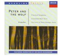 Peter and the Wolf, Symphony No. 1 in D major 'Classical', Lieutenant Kijé Suite, The Love for Three Oranges Suite