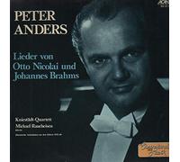 Peter Anders - Lieder von Otto Nicolai und Johannes Brahms