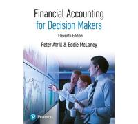 Peter Atrill Eddie McLaney Financial Accounting for Decision Makers (Tascabile)