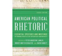 Peter Augustine Lawler American Political Rhetoric (Copertina rigida)
