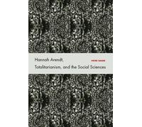 Peter Baehr Hannah Arendt, Totalitarianism, and the Social Sc (Copertina rigida)