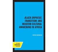 Peter Benson Black Orpheus, Transition, and Modern Cultural A (Copertina rigida)