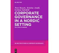 Peter Beusch Kristina Jonäll Svet Corporate Governance in a (Copertina rigida)