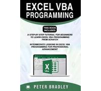 Peter Bradley Excel VBA Programming (Tascabile)