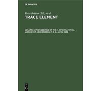 Peter Brätter Proceedings of the 4. International Workshop, N (Copertina rigida)