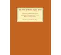 Peter Brown Elton D. Hig The Index of Middle English Prose Handlist (Tascabile)