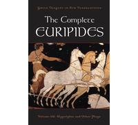Peter Burian The Complete Euripides (Tascabile)