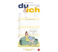 Peter Butschkow: Planer für zwei - Du & ich 2026: Wand-Kalender 2026 zum Eintragen mit den bekannten Cartoons aus dem Pärchenalltag. Kalender für 2 mit Platz für Termine.