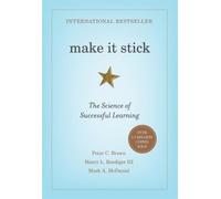 Peter C. Brown Henry L. Roediger III Mark A. Mc Make It Stick (Copertina rigida)
