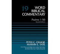 Peter C. Craigie Marvin Tate Psalms 1-50, Volume 19 (Copertina rigida)