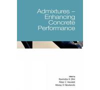 Peter C Hewlett Moray D Newlands Admixtures - Enhancing Conc (Copertina rigida)