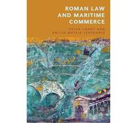 Roman Law and Maritime Commerce (Copertina rigida)