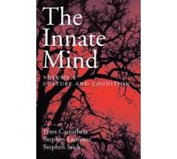 Peter Carruthers Innate Mind: Volume 2: Culture and Cognition (Tascabile)