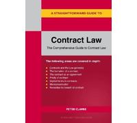 Peter Clarke A Straightforward Guide to Contract Law (Tascabile)