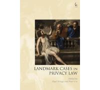 Peter Coe Landmark Cases in Privacy Law (Copertina rigida) Landmark Cases