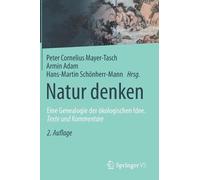 Peter Cornelius Mayer-Tasch Natur denken (Copertina rigida)