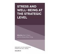 Peter D. Harms Stress and Well-Being at the Strategic Level (Copertina rigida)