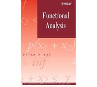 Peter D. Lax Functional Analysis (Copertina rigida)