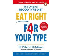 Peter D'Adamo Eat Right 4 Your Type (Tascabile)