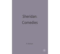 Peter Davison Sheridan: Comedies: 88 (Casebooks Series) (Tascabile)