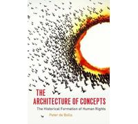Peter de Bolla The Architecture of Concepts (Tascabile)