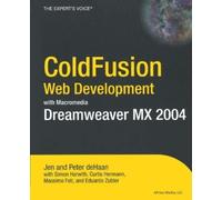 Peter de Haan Curtis Hermann Simon H ColdFusion Web Development with (Tascabile)